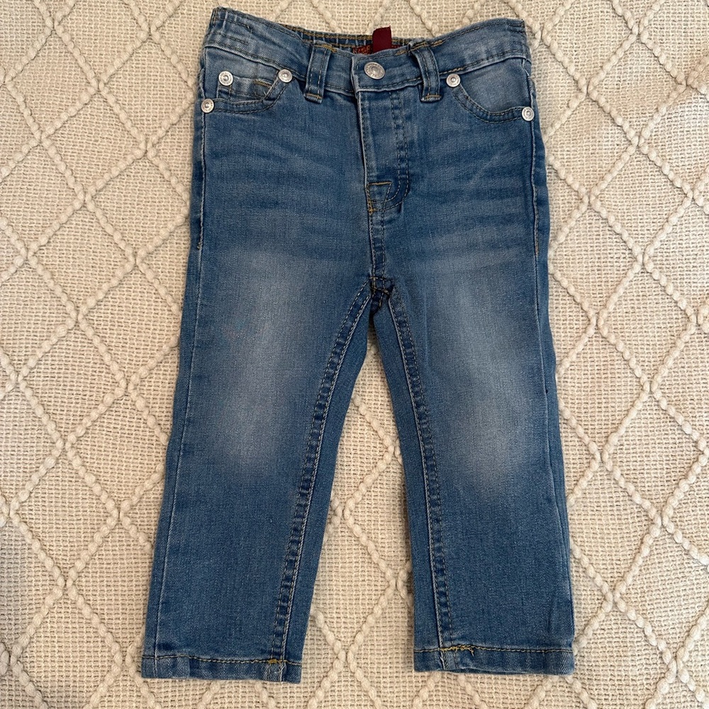 7 for all Mankind toddler boys jeans size 12m